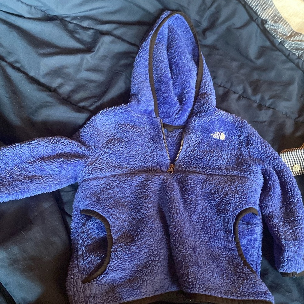 North face toddler Sherpa pullover